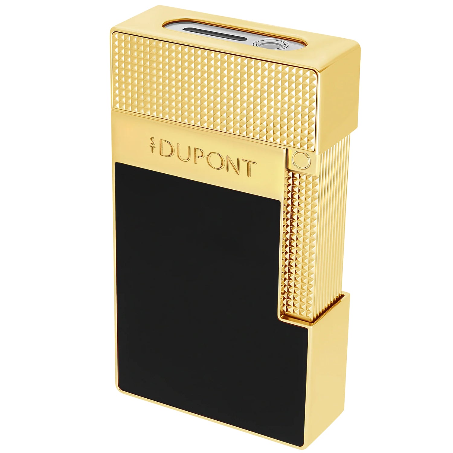 S.T. Dupont Black & Gold Table Lighter