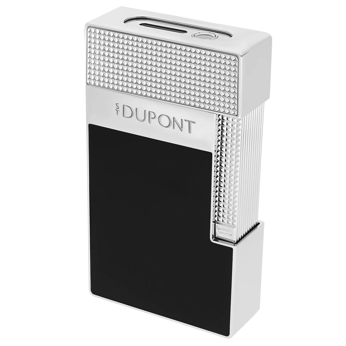 S.T. Dupont Black & Chrome Table Lighter