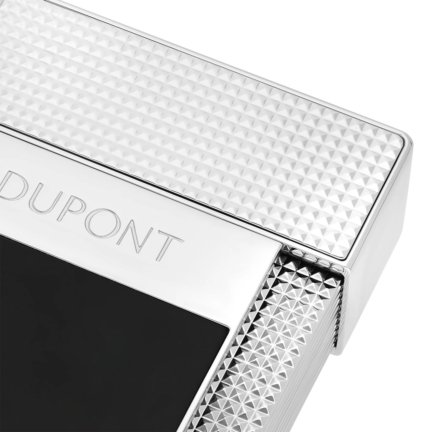 S.T. Dupont Black & Chrome Table Lighter