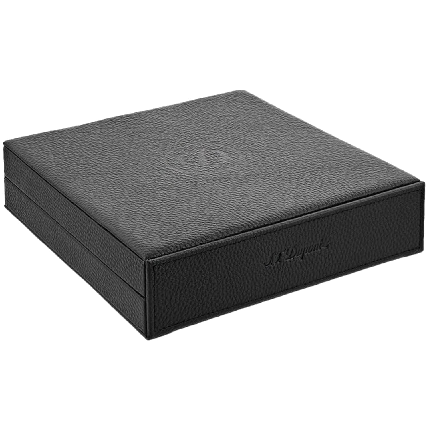 S.T. Dupont Black Leather Travel Humidor (8 Cigars)