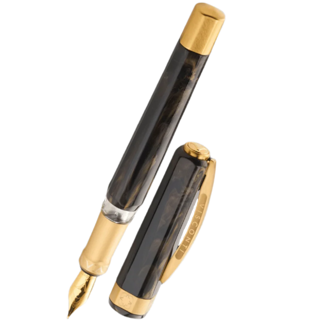 Visconti Opera Gold Black Fountain Pen