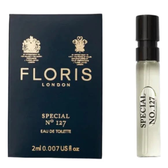 FLORIS Special No.127 Eau de Toilette - Sample 2ml | KirbyAllison.com