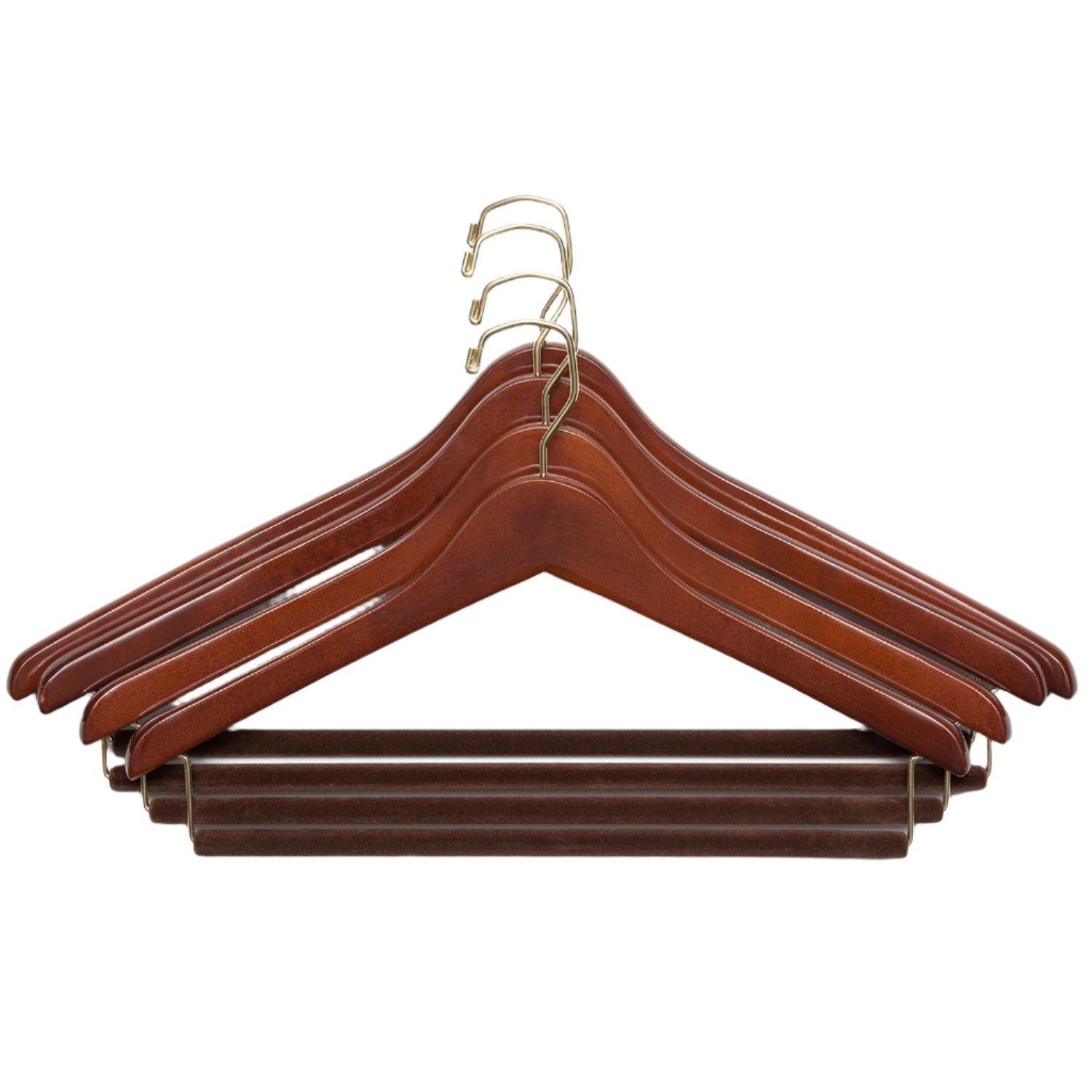 Luxury Wooden Travel Hanger