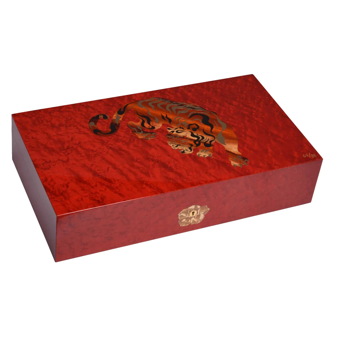 Elie Bleu Limited Edition Tiger Humidor (110 Cigars)