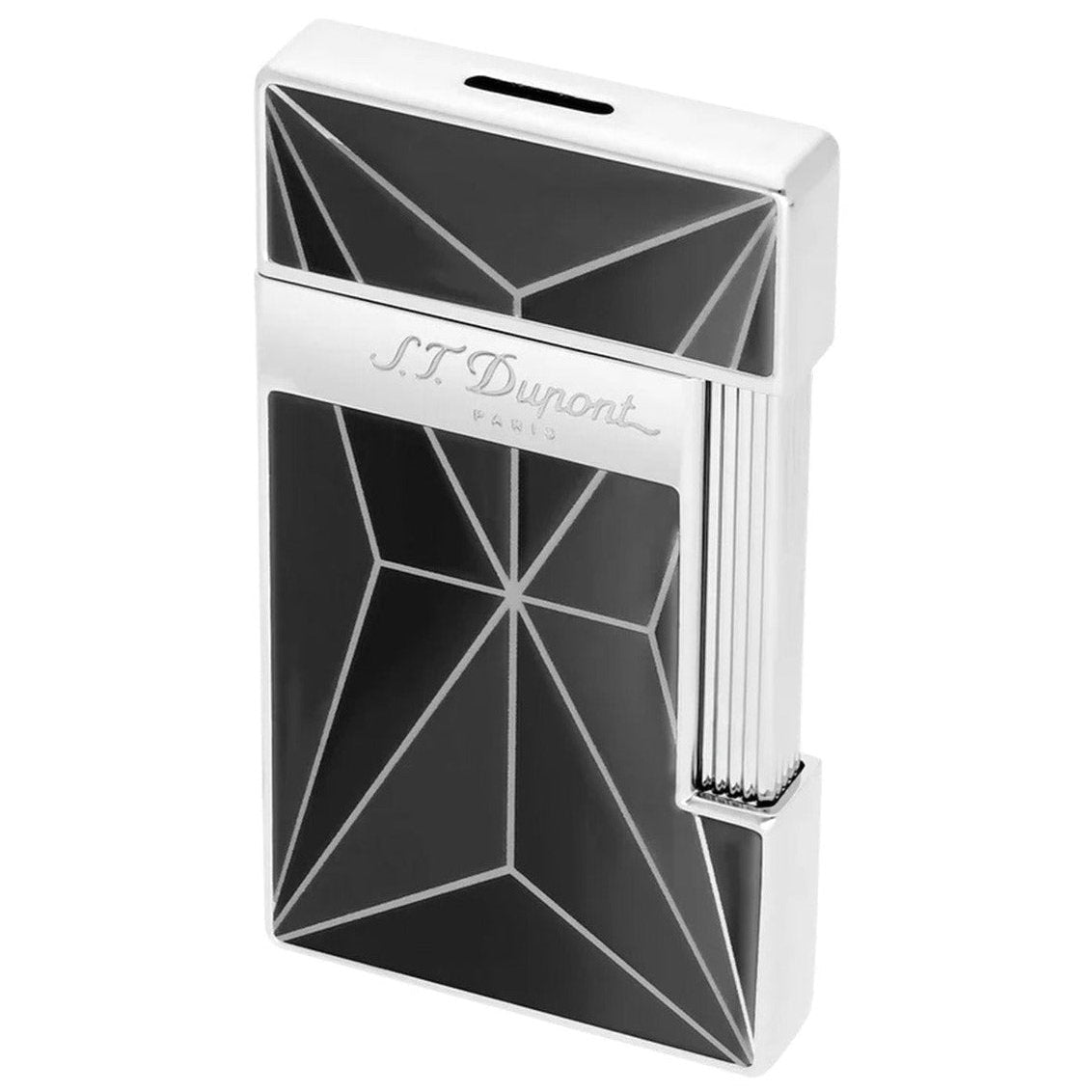 S.T. Dupont Slimmy Black/Chrome Fire X Lighter