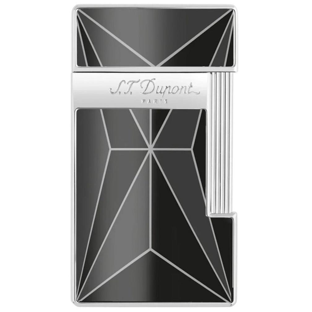 S.T. Dupont Slimmy Black/Chrome Fire X Lighter