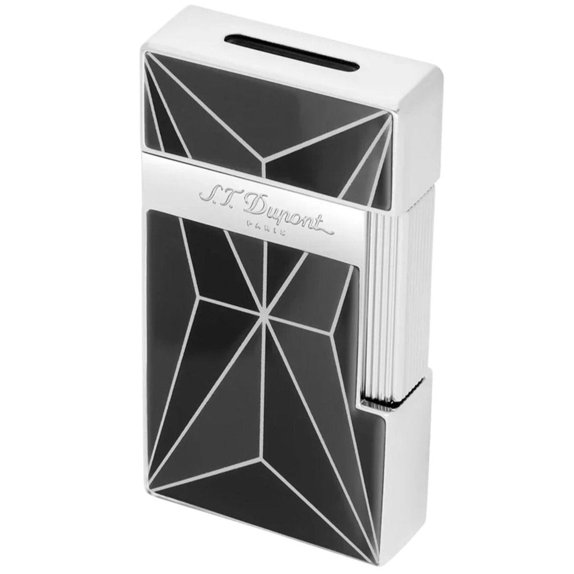 S.T. Dupont Biggy Black/Chrome Fire X Lighter