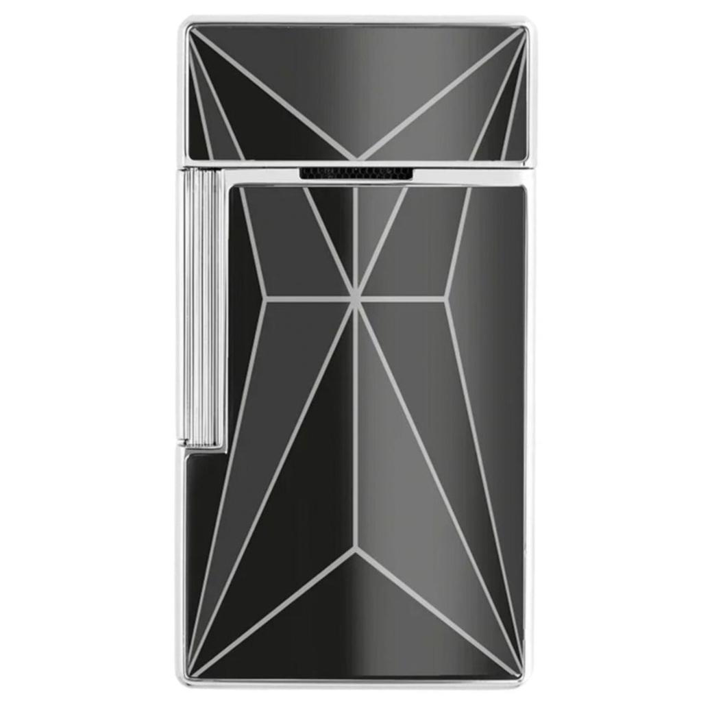 S.T. Dupont Biggy Black/Chrome Fire X Lighter