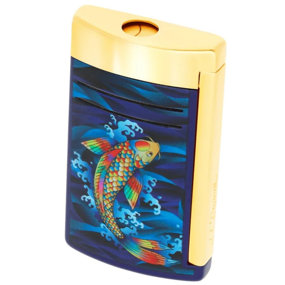 S.T. Dupont Maxijet Golden Koi Fish Lighter