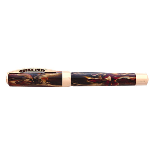 Coles of London presents the Visconti Opera Master Firestorm fountain pen, distinguished by its marbled design.