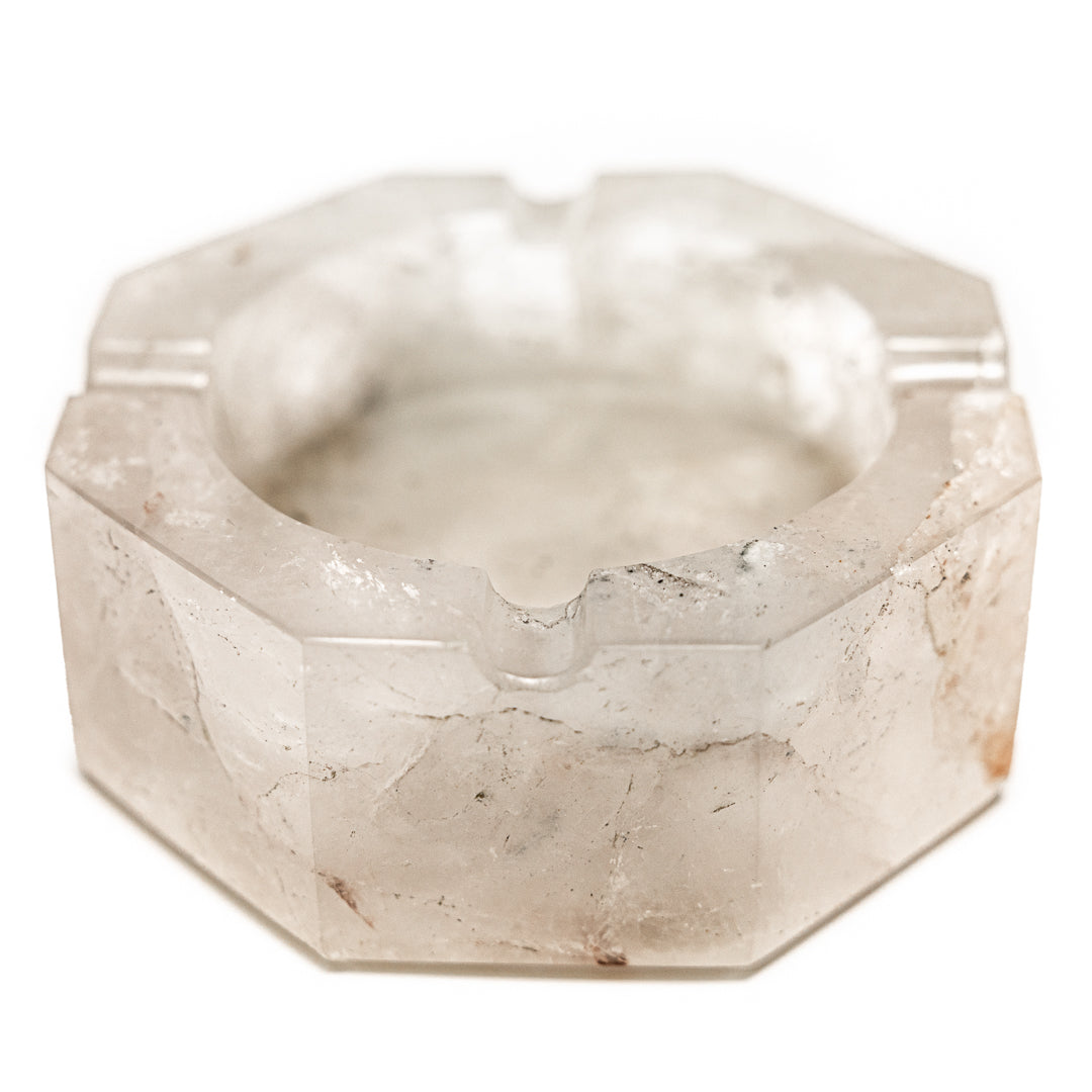 Kirby Allison Crystal Quartz Cigar Ash Tray