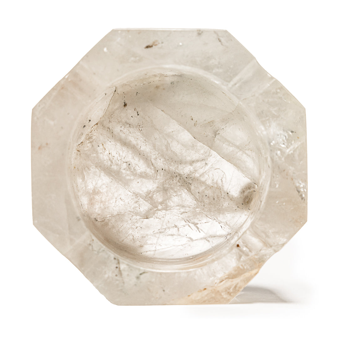 Kirby Allison Crystal Quartz Cigar Ash Tray