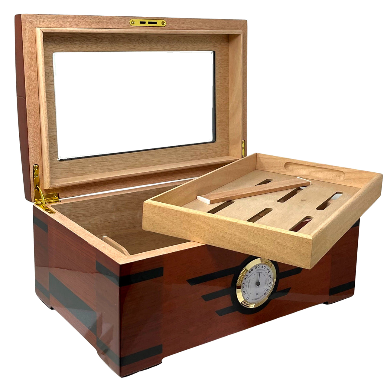 Kirby Allison Wooden Chest Humidor (50 cigars)