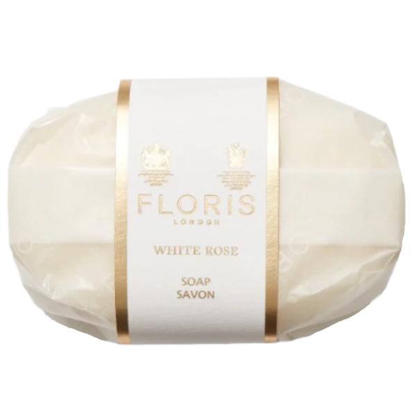 【FLORIS】香水石鹸 FLORIS White Rose Luxury Soap 3.5 oz | KirbyAllison.com