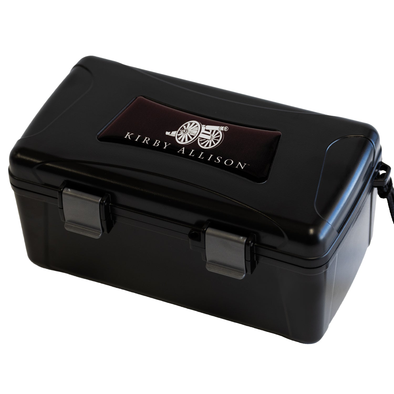 Kirby Allison Black Travel Humidor (15 Cigars)