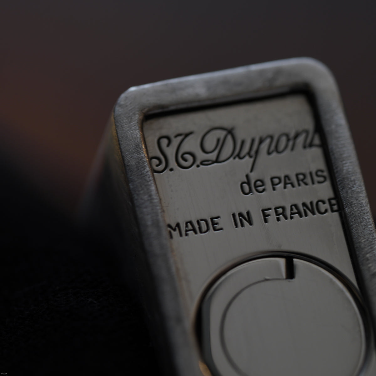 Vintage S.T. Dupont Ligne 1 Small Solid 925 Sterling Silver Jacket Lighter – Mint Full Set