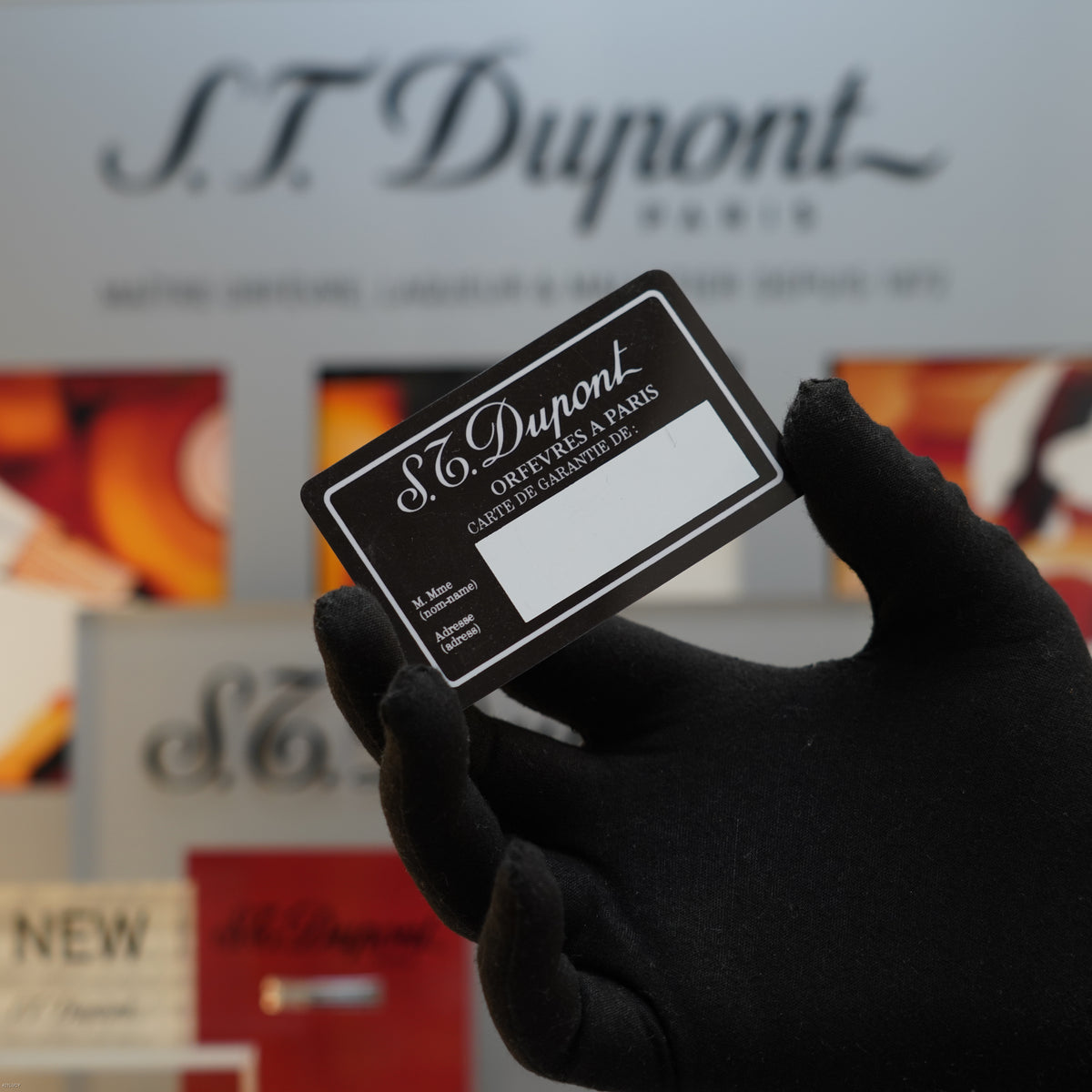 Vintage 1984 S.T. Dupont Ligne 1 Small Laque de Chine Brown Lacquer 20 Micron Gold Finish Lighter