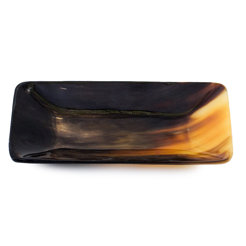 Polished Oxhorn Coin Tray