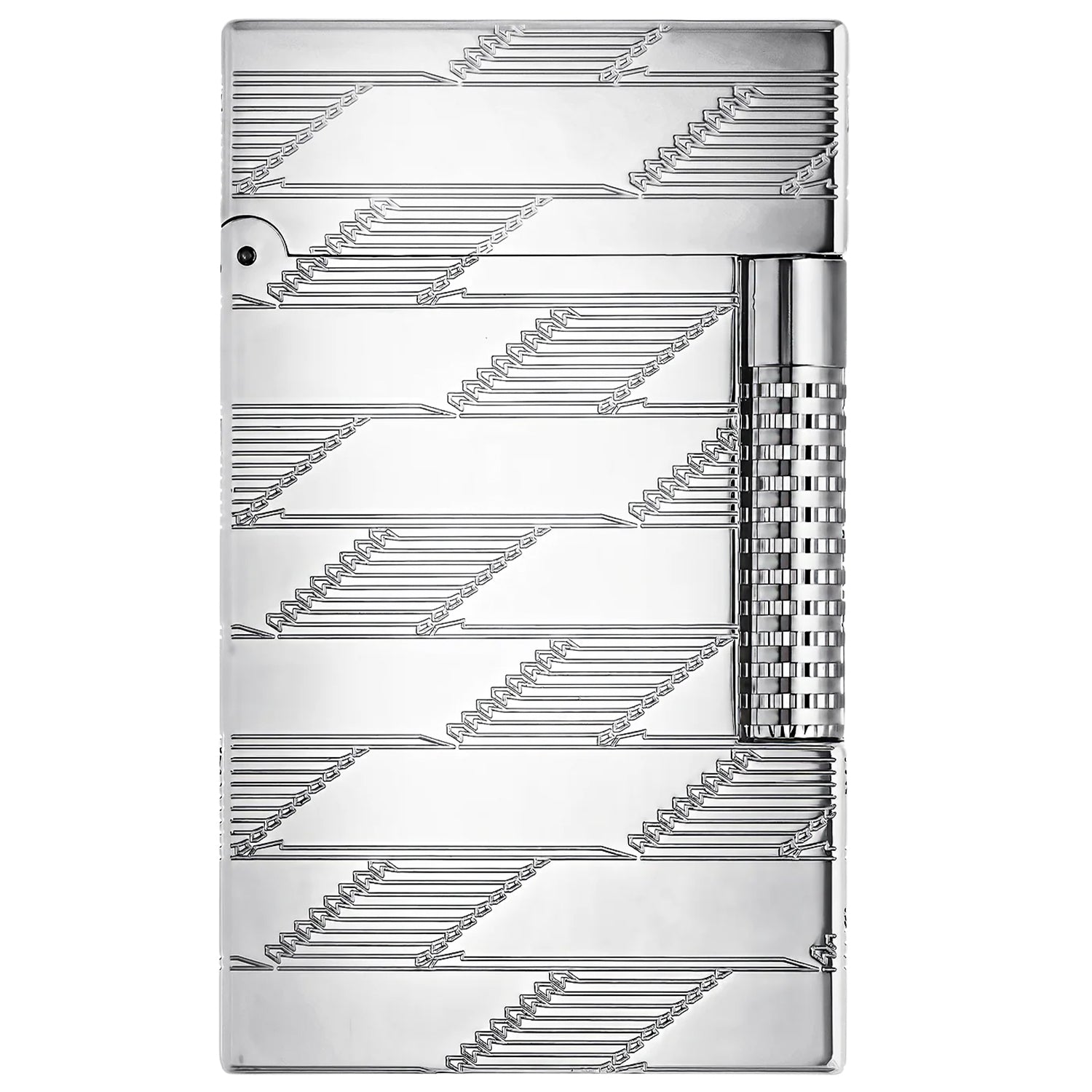 S.T Dupont Le Grand Monogram 1872 Palladium Guilloche Lighter