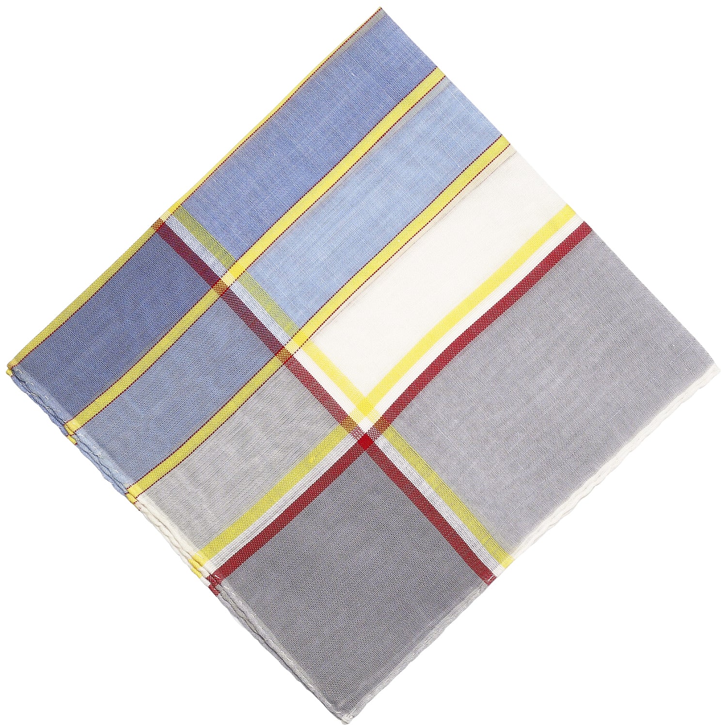Simonnot Godard Chicago Archival Cotton Pocket Square