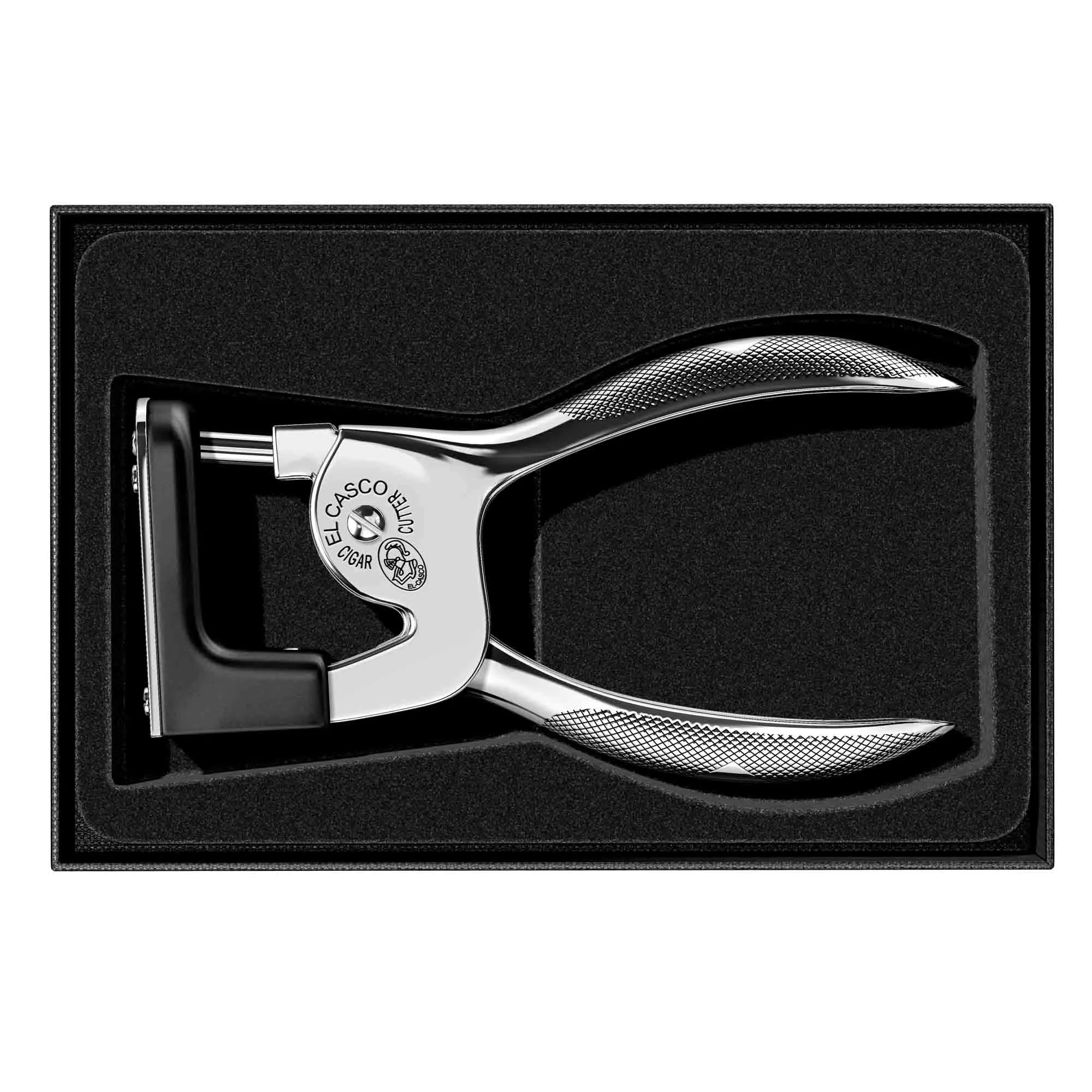 El Casco Black & Chrome Cigar Cutter