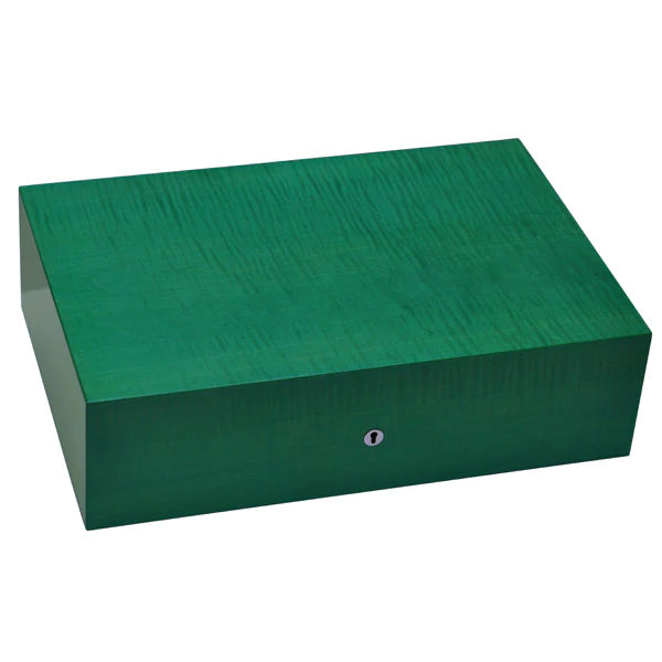 Elie Bleu Green Sycamore Fruit Humidor (110 Cigars) | KirbyAllison.com