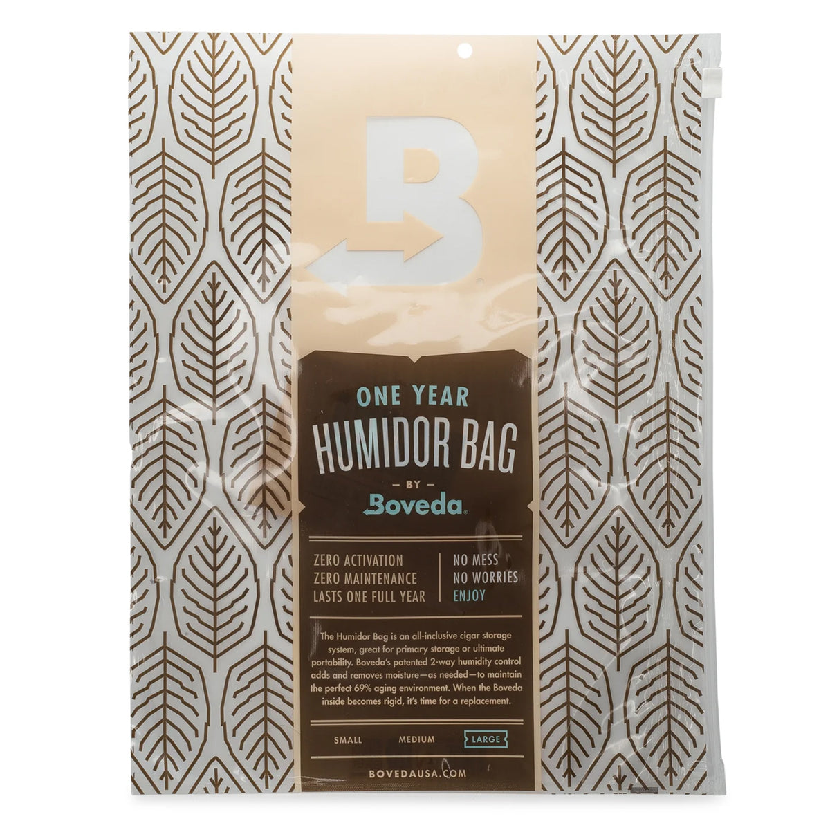 Boveda Large Humidor Bag (80 cigars)
