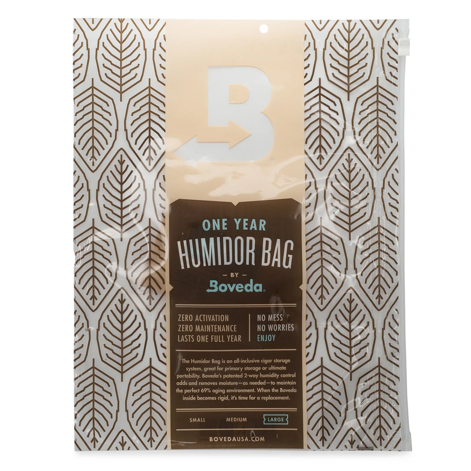 Boveda Large Humidor Bag (80 cigars)