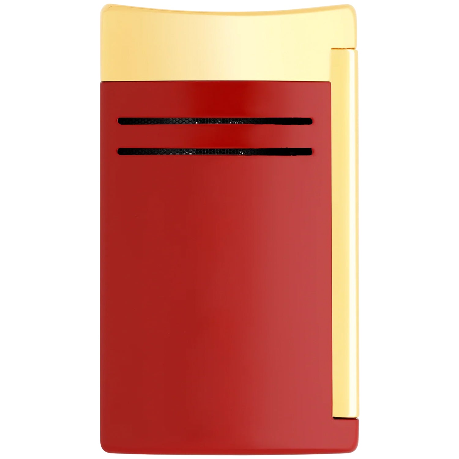 S.T. Dupont Maxijet Burgundy and Golden Lighter