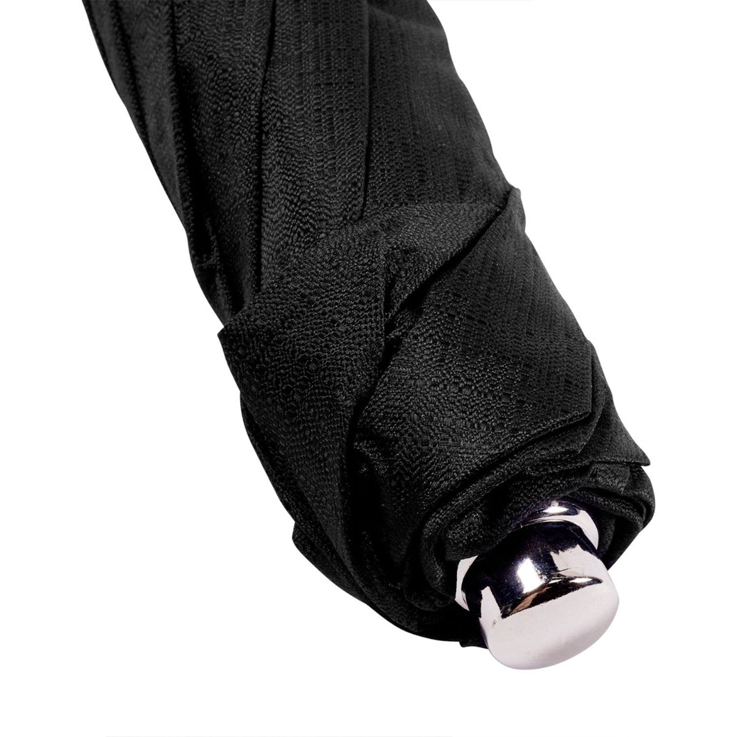 Brown Pigskin Handled Travel Umbrella
