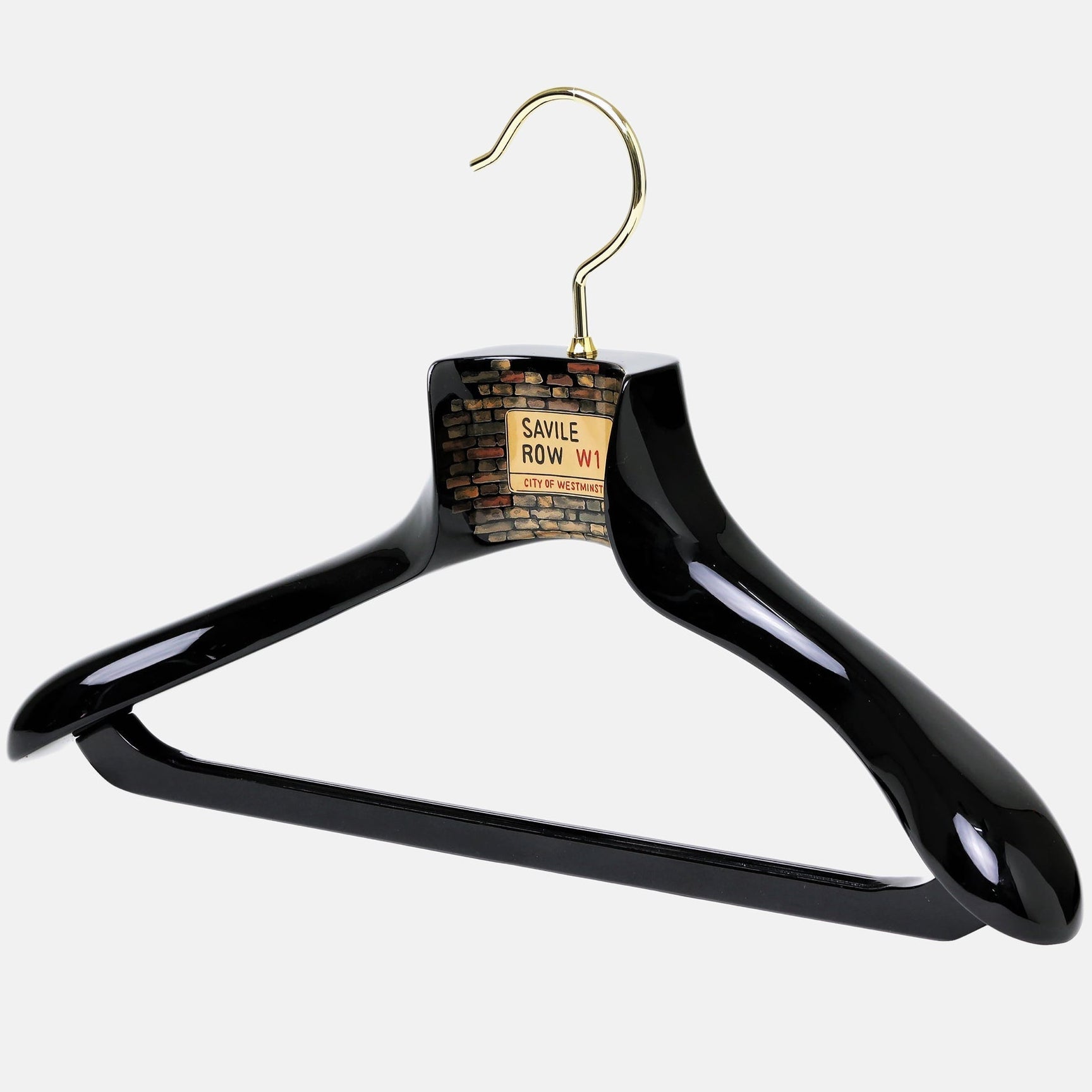 Nakata Wajima Urushi Saville Row Black Limited Edition Hanger