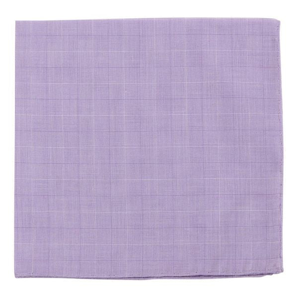 Simonnot Godard Lilac Prince de Galles Pocket Square