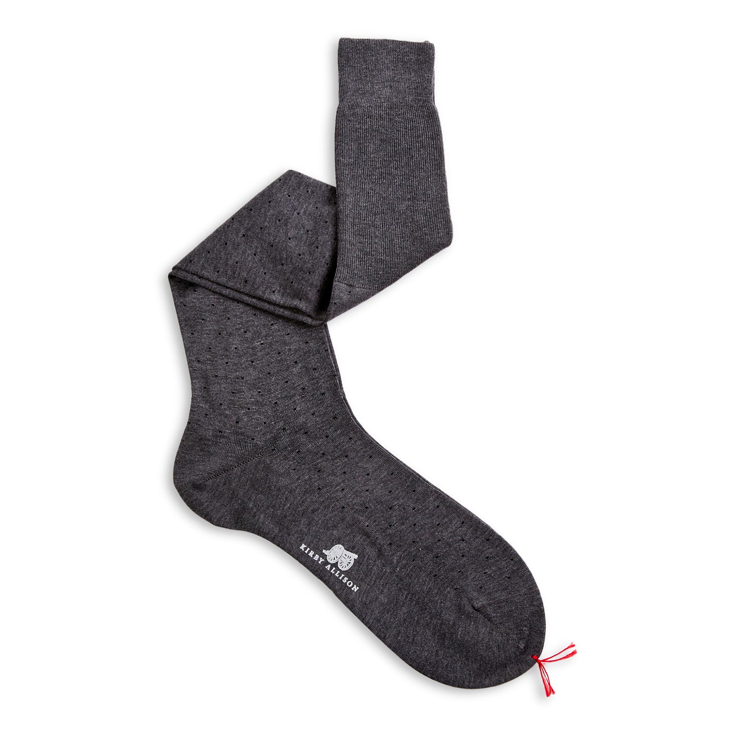 Bresciani Small Dot OTC Cotton Dress Socks