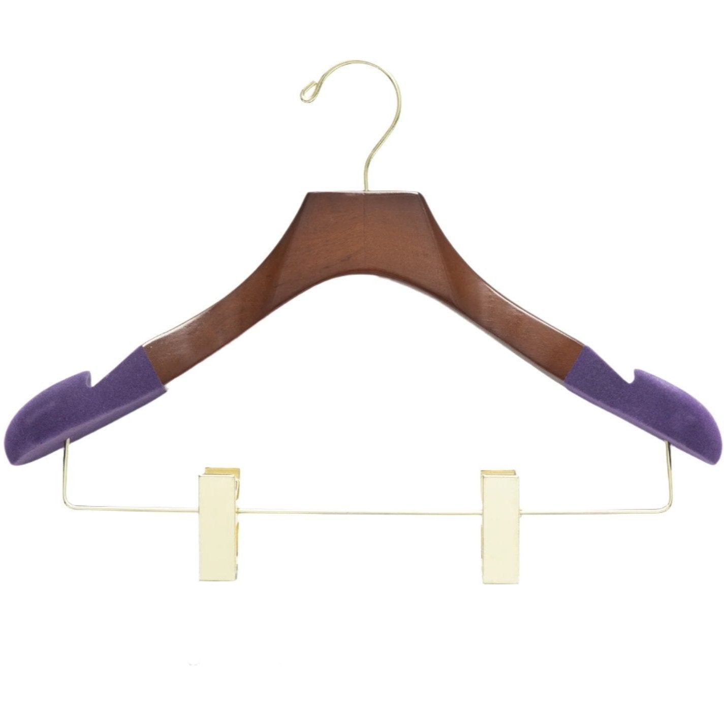 Women's Suit and Jacket Hanger with Clips