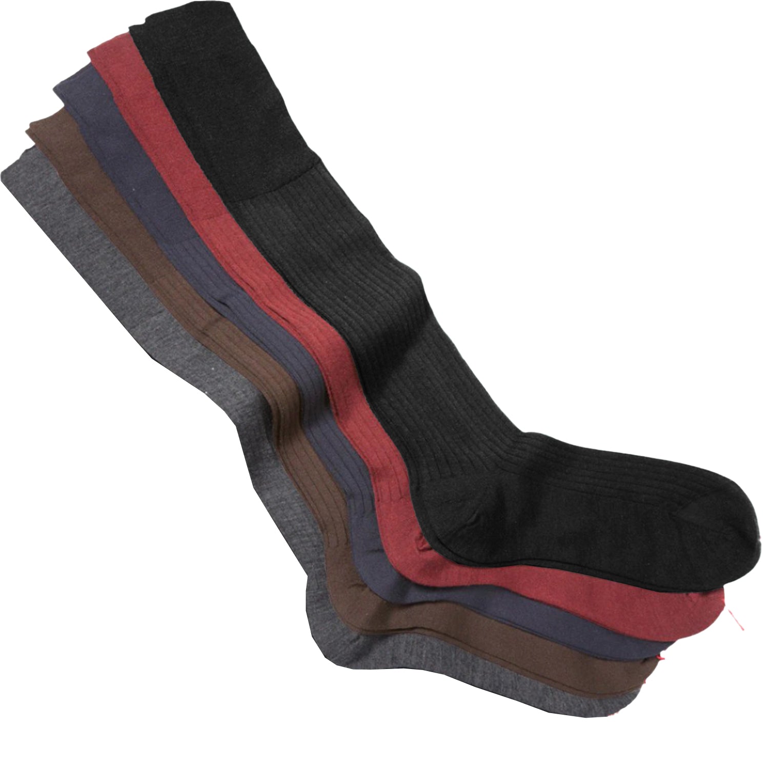 Sovereign Grade Lana Pura Super-Fine OTC 100% Wool Socks Mid Blue (Marino) / 11