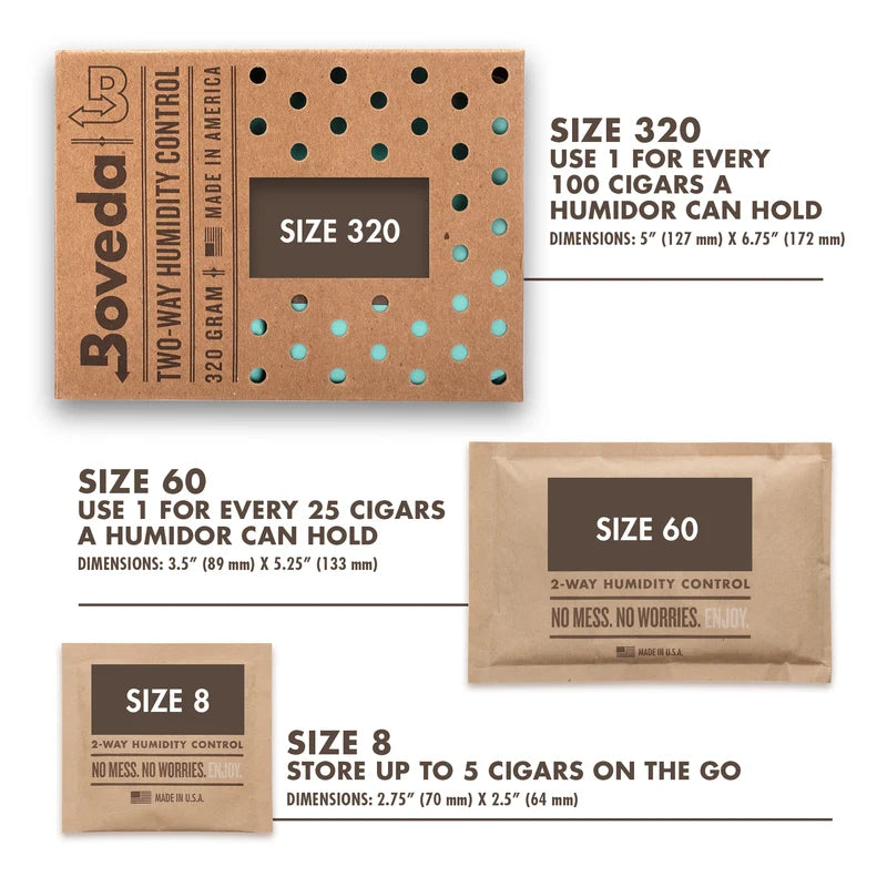 Boveda Humidor 84% Seasoning Pouch (320g)