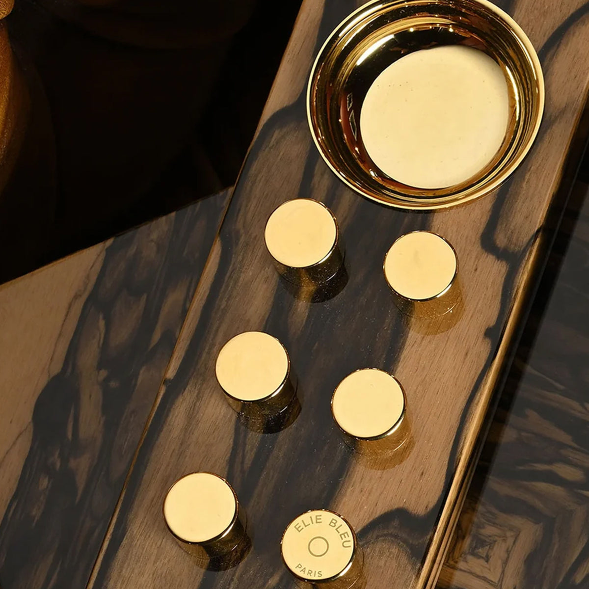 Elie Bleu Royal Ebony Classic Egoist Ashtray