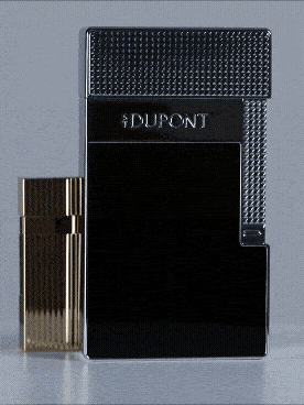 S.T. Dupont Black & Gold Table Lighter