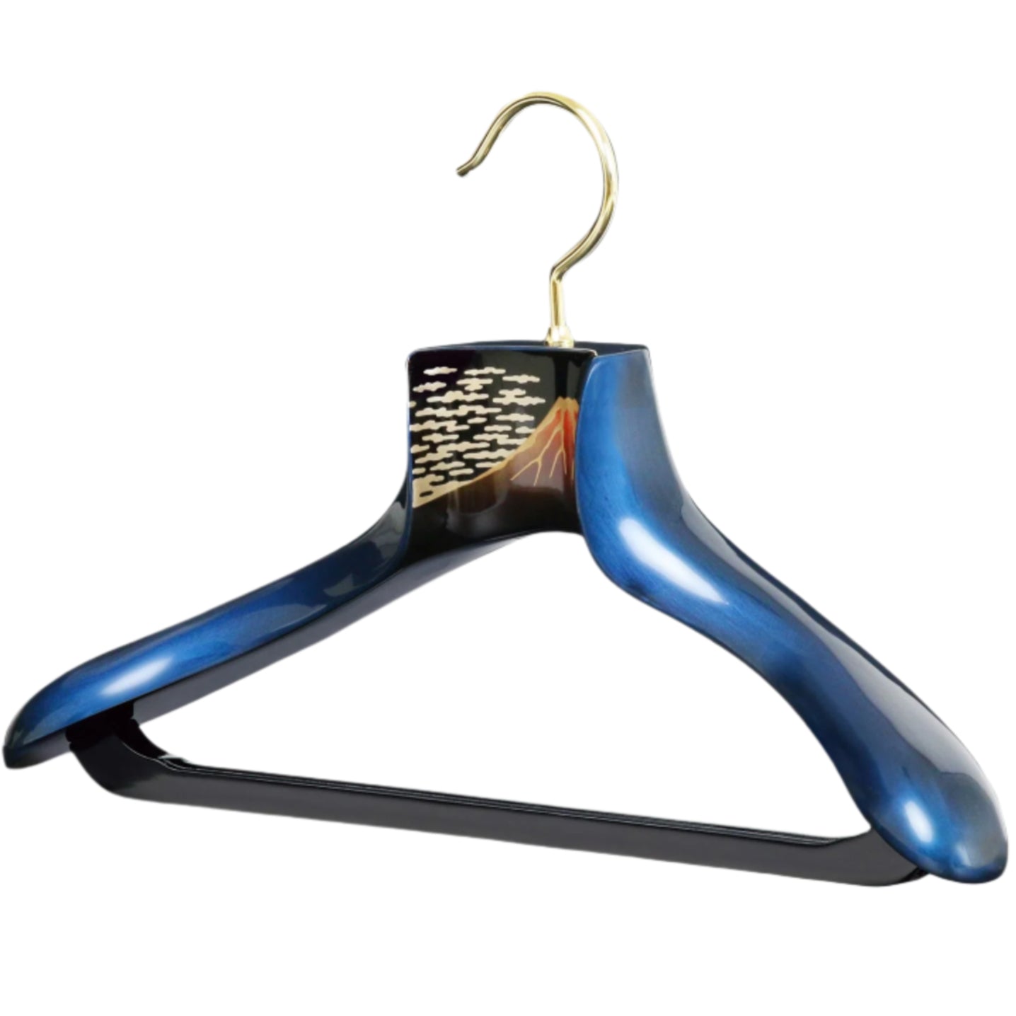 Nakata Wajima Urushi Mount Fuji Blue Limited Edition Hanger