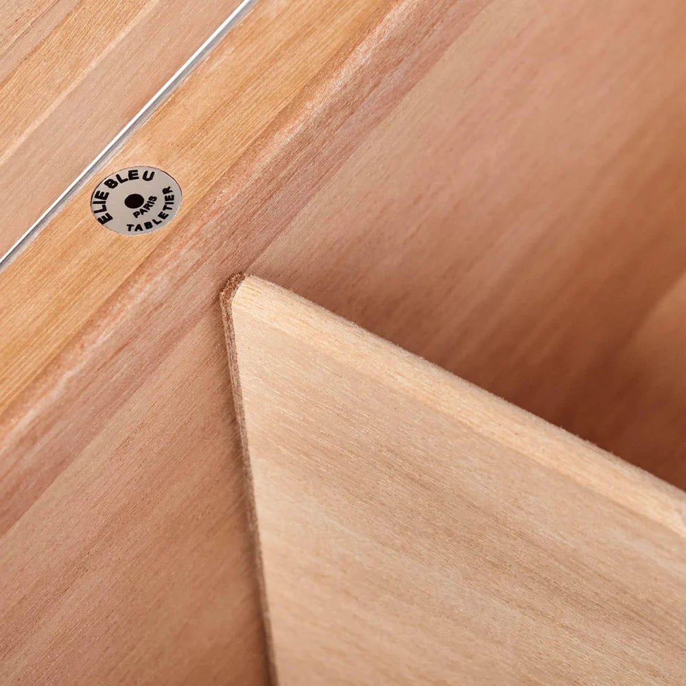 Elie Bleu Blue Madrona Burl Classic Humidor (110 Cigars)