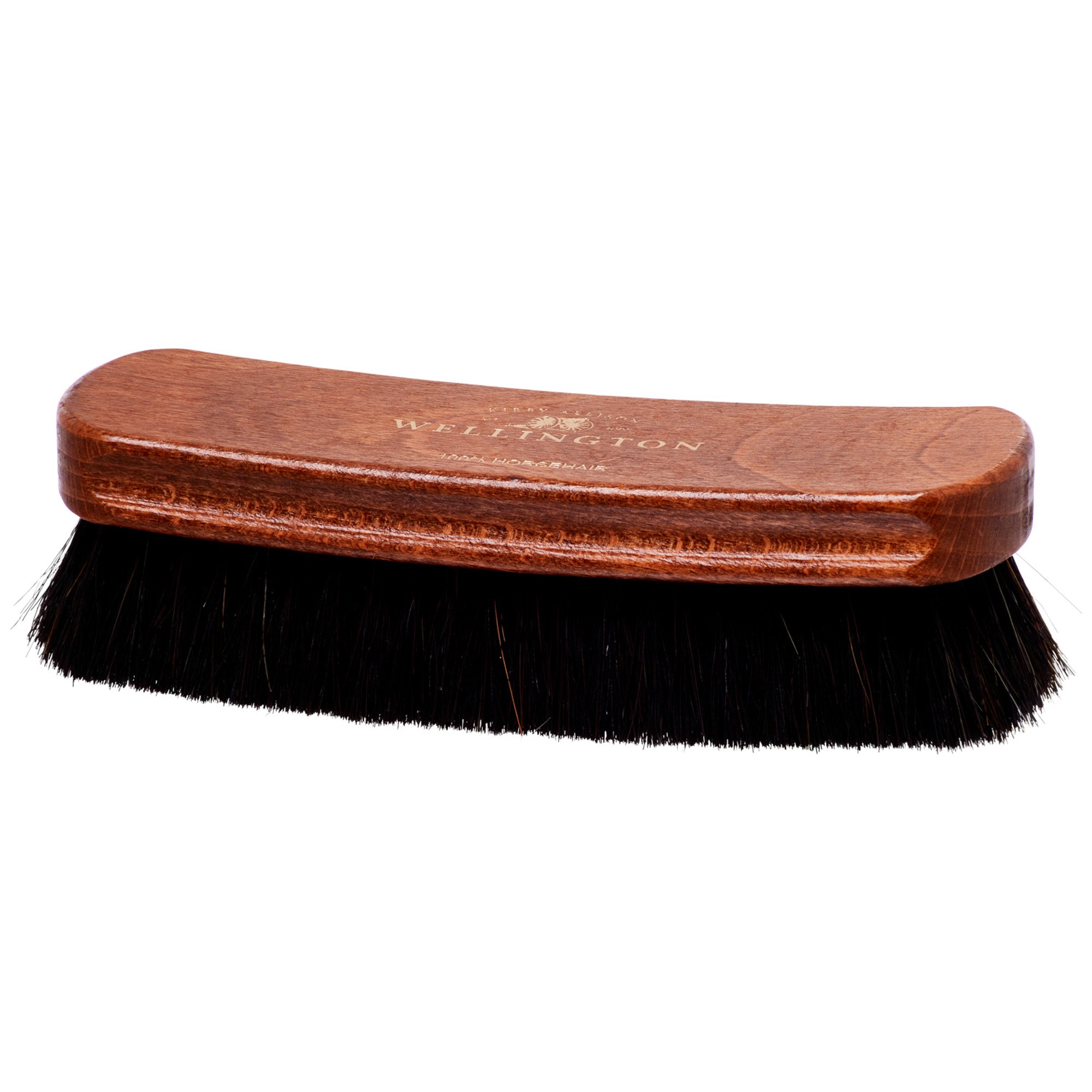 Medium Wellington Horsehair Shoe Polishing Brush