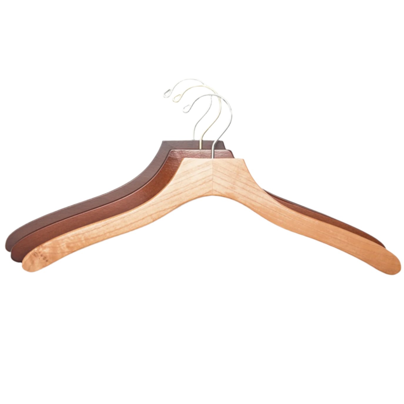 dress shirt hangers Laminated Bamboo Dress/Shirt Hanger
