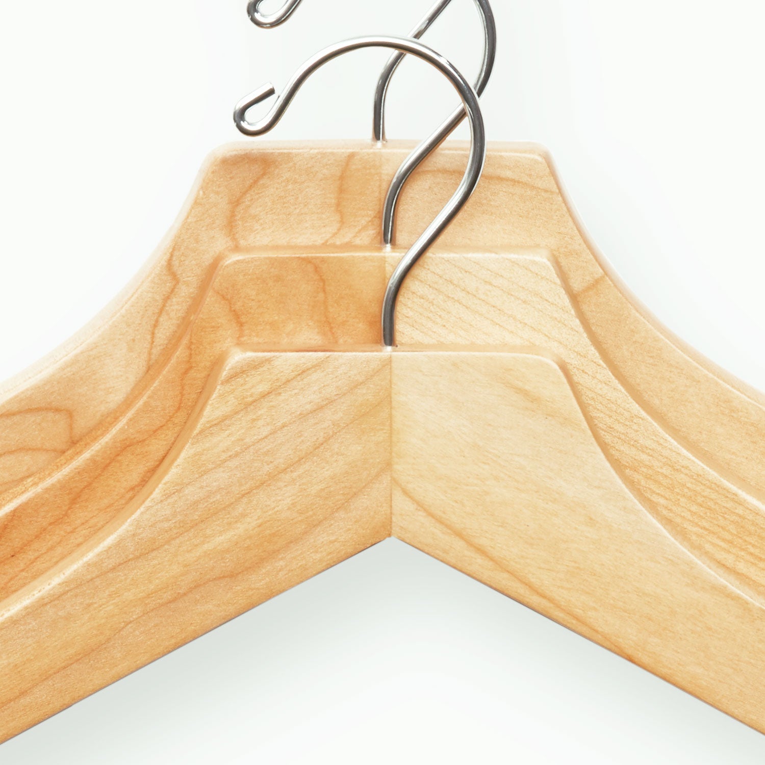 Big Natural Hangers, Oversized Natural Wood Suit Hanger ….