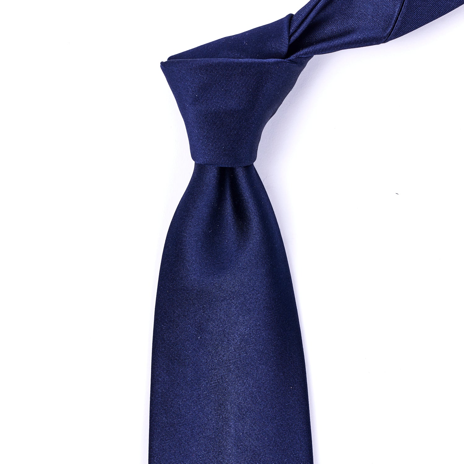 Sovereign Grade Midnight Blue Satin Tie, 150 cm