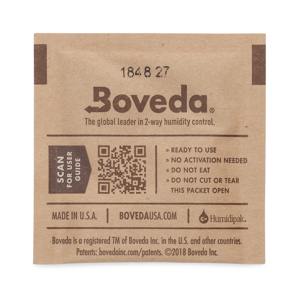 KirbyAllison.com Boveda 72% RH (8 G) - 10 Pack - cigar storage.