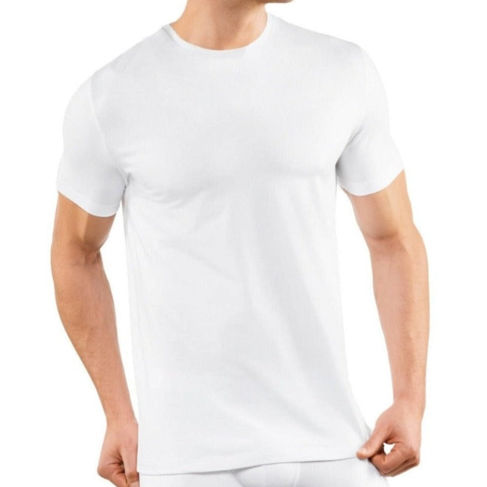 Vervolg Honderd jaar stel voor Falke Men Underwear Crew Neck T-Shirt 2-Pack | KirbyAllison.com
