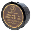 A Taylor of Old Bond Street Tobacco Leaf Shaving Cream from KirbyAllison.com for a wet shave on a white background.