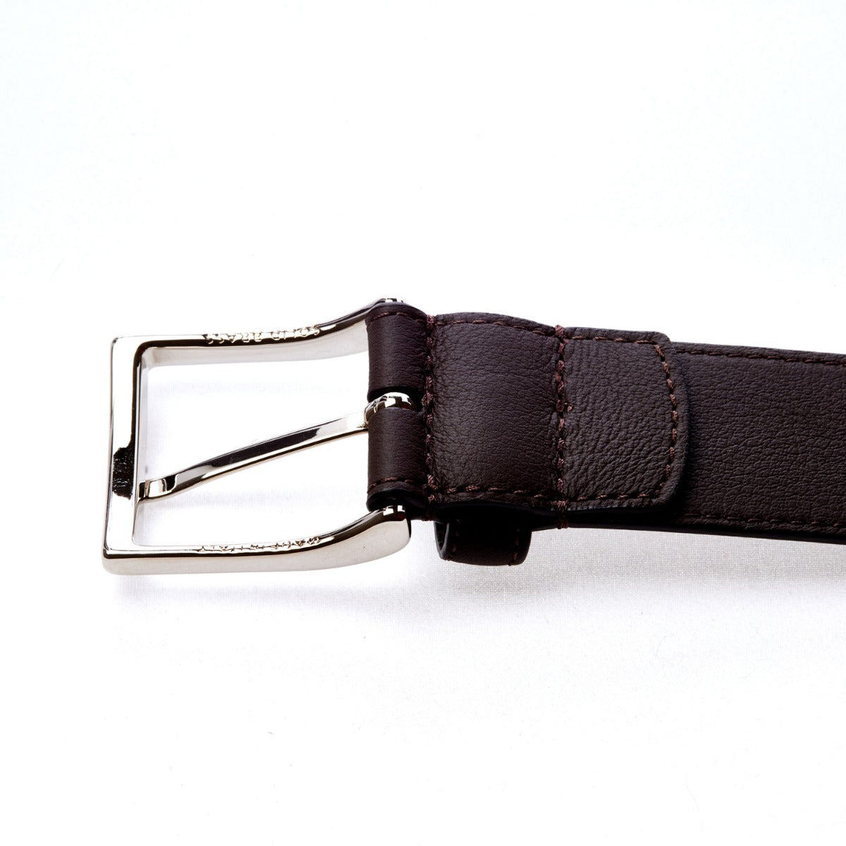 A Sovereign Grade Dark Brown Casual Belt from KirbyAllison.com.