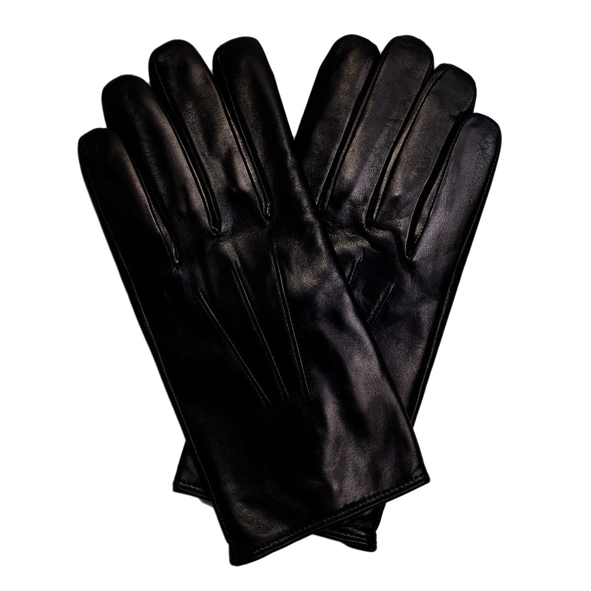 Sovereign Grade Black Napa Leather Gloves, Cashmere Lined ...