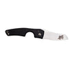 A durable Kirby Allison Ebony Wood Cigar Knife with a black handle on a white background.